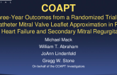 COAPT: 3-Year Outcomes From a Randomized Trial of the MitraClip in Patients With Heart Failure and Severe Secondary Mitral Regurgitation