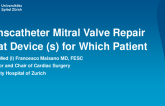 Transcatheter Mitral Valve Repair: What Device(s) for Which Patient?