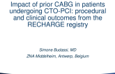 TCT 102: Impact of Coronary Artery Bypass history in patients undergoing Chronic Total Occlusion-Percutaneous Coronary Intervention: proceural and clinical outcomes from the Registry of CrossBoss and Hybrid Procedures in France, The Netherlands, Belgium a