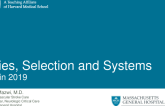 Studies, Systems and Selection: Stroke in 2019