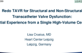 TCT 35: Redo Transcatheter Aortic Valve Replacement for Structural and Non-Structural Transcatheter Valve Dysfunction: Initial Experience From a Single High-Volume Center