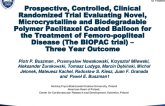 Clinical Randomized Trial Evaluating Novel, Microcrystalline, and Biocompatible Polymer Paclitaxel-Coated Balloon for the Treatment of Femoro-Popliteal Occlusive Disease: 3-Year Clinical and Ambulatory Outcome