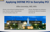 Applying DEFINE PCI to Everyday PCI