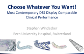 Opening Debate: Which Metallic DES Should Be on My Cath Lab Shelf? - Choose Whatever You Want! Most Contemporary DES Display Comparable Clinical Performance!