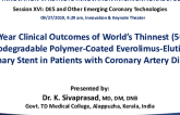 1-Year Clinical Outcomes of World’s Thinnest (50 Microns) Biodegradable Polymer-Coated Everolimus-Eluting Coronary Stent in Patients With Coronary Artery Disease