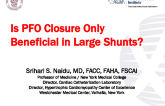 Is PFO Closure Only Beneficial in Large Shunts?