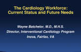 The Cardiology Workforce: Current Status and Future Needs