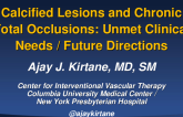 Unmet Clinical Needs/Current and Future Direction