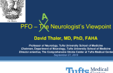 PFO in 2019, A Neurologist’s Perspective
