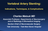 Vertebral Artery Stenting: Indications, Techniques, and Complications