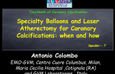 Specialty Balloons and Laser Atherectomy for Coronary Calcification: When and How