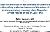 TCT 41: A prospective multicentre randomized all-comers trial to assess the safety and effectiveness of the ultra-thin-strut sirolimus-eluting coronary stent Supraflex: 2-year results of the TALENT trial