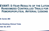LEVANT: 5-Year Outcomes From Three Randomized Trials of Percutaneous Angioplasty With vs. Without a Drug-Coated Balloon in Patients With Femoropopliteal Arterial Disease