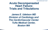 Acute Decompensated Heart Failure: Trials and Tribulations