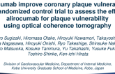 TCT 13: Alirocumab improve coronary plaque vulnerability: first randomized control trial to assess the effect of alirocumab for plaque vulnerabilityusing optical coherence tomography.