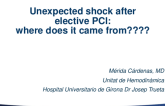 Unexpected Shock: Where Does It Come From?