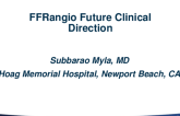 FFRangio – Future Clinical Direction