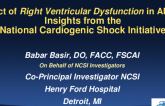 Impact of Right Ventricular Dysfunction in Acute Myocardial Infarction Complicated by Cardiogenic Shock
