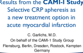 TCT 12: Results from the CAMI1 Study: Selective CRP apheresis as a new treatment option in acute myocardial infarction