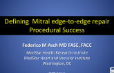 Defining Mitral Edge-to-Edge Repair Procedural Success