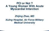 PCI or Not in a Young Woman With Acute Myocardial Infarction