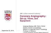 Basics of Coronary Angiography: Setup, Views, and Equipment