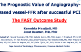 TCT 110: The Prognostic Value of Angiography-Based vessel-FFR after successful Percutaneous Coronary Intervention: The FAST Outcome study