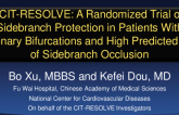 CIT-RESOLVE: A Randomized Trial of Sidebranch Protection in Patients With Coronary Bifurcations and High Predicted Risk of Sidebranch Occlusion