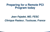 Preparing for a Remote PCI Program Today