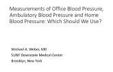 The Essentials of Blood Pressure Measurement: Office, Home, and Ambulatory — And Why It Matters