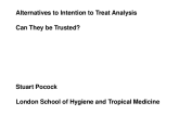 Alternatives to Intention to Treat Analysis: Can They Be Trusted?