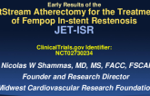 TCT 63: Jetstream Atherectomy for the Treatment of In-stent Restenosis of the Femoropopliteal Artery: Preliminary Results of the JET-ISR Study