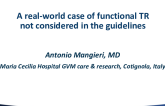 Case Presentation: A Real-World Case of Functional TR Not Considered in the Guidelines