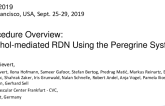 Procedure Overview: Alcohol-mediated RDN Using the Peregrine System