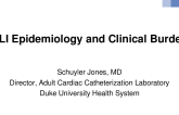 Featured Lecture: CLI Epidemiology and Clinical Burden