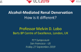 Alcohol-Mediated Renal Denervation: How is it Different?