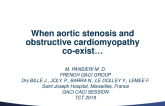 Hypertrophic Myopathy and Aortic Stenosis: How to Manage?