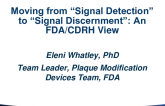Moving From “Signal Detection” to “Signal Discernment”: An FDA View