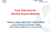 Case Selection for Alcohol Septal Ablation