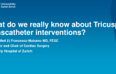 What Do We Really Know About Transcatheter Tricuspid Intervention?