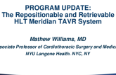 The TAVR “NEW-Comers”: Snapshots - The Repositionable and Retrievable HLT Meridian TAVR System