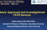 New Approved and Investigational TAVR Devices