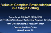The Value of Complete Revascularization in a Single Setting