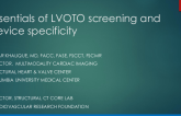 Essentials of LVOTO Screening (And Device Specificity)
