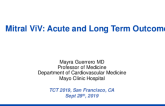 Valve-in-Valve (Mitral): Acute and Long-Term Outcomes