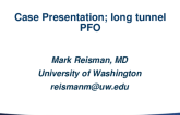 Case Presentation (With Discussion): Closure of Long-Tunnel PFO