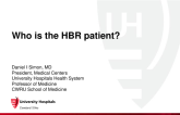 Who is the High Bleeding Risk Patient?