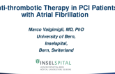 Antithrombotic Therapy in PCI Patients With Atrial Fibrillation