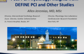 Post-PCI Physiology: Insights From DEFINE PCI and Other Studies