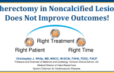 Debate: Atherectomy in Noncalcified Lesions Does Not Improve Outcomes!